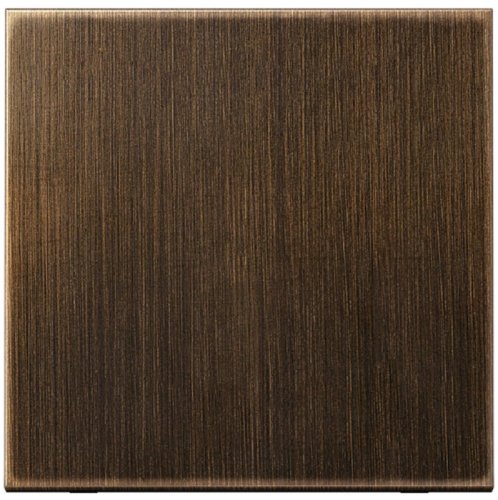 Лицевая панель Jung LS990 metal для 1-кл. выключателя античная латунь фото Лицевая панель Jung LS990 metal для 1-кл. выключателя античная латунь картинка